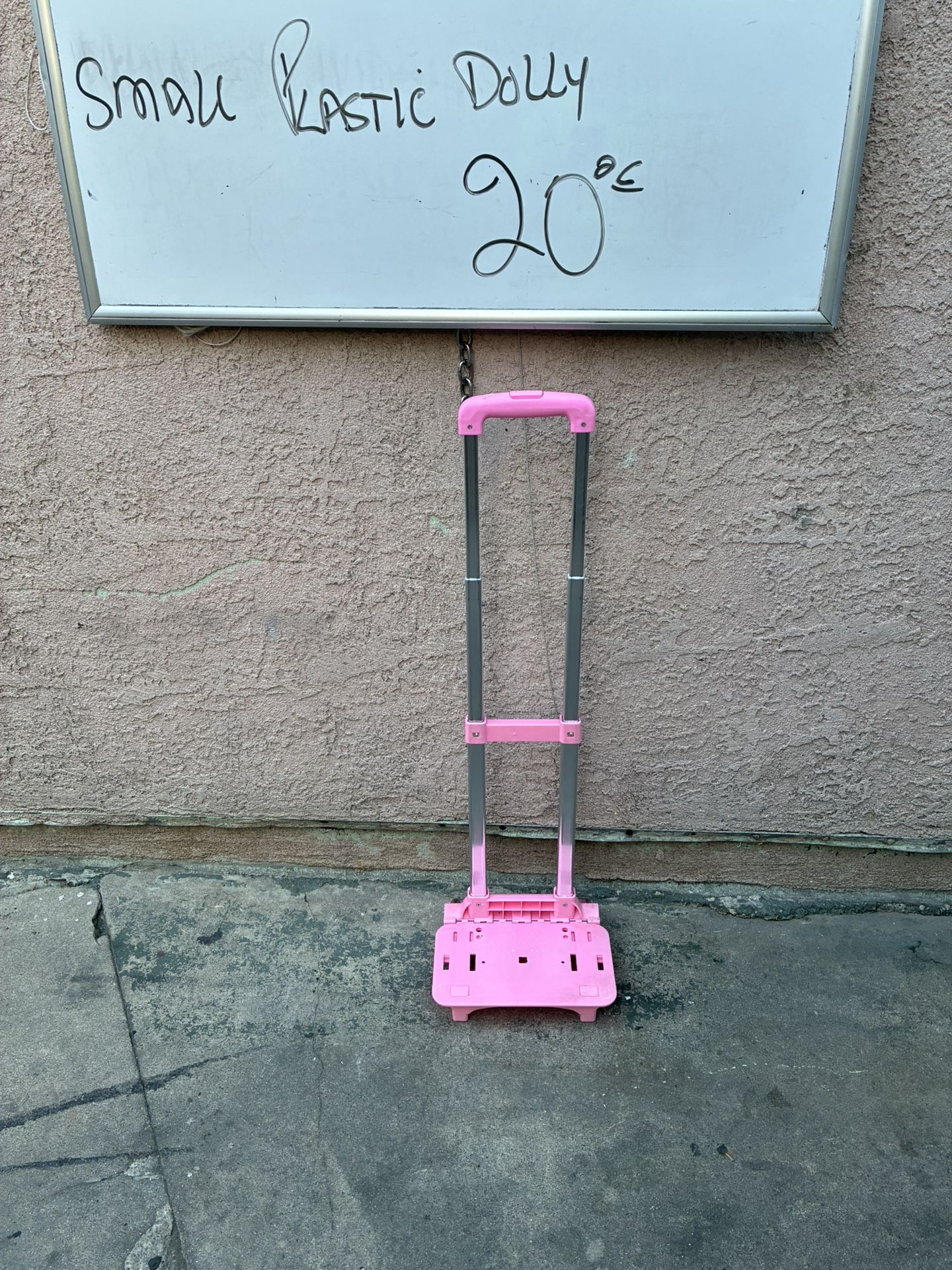 Small Plastic N Metal Dolly
