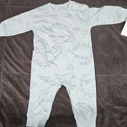 Baby Boys Dinosaur Jumpsuit