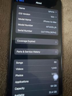 iPhone X max