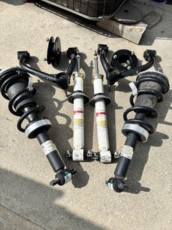 22-25 Chevy Silverado Ready Lift A arm and Rancho struts