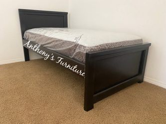 New Twin Bed With Mattress 