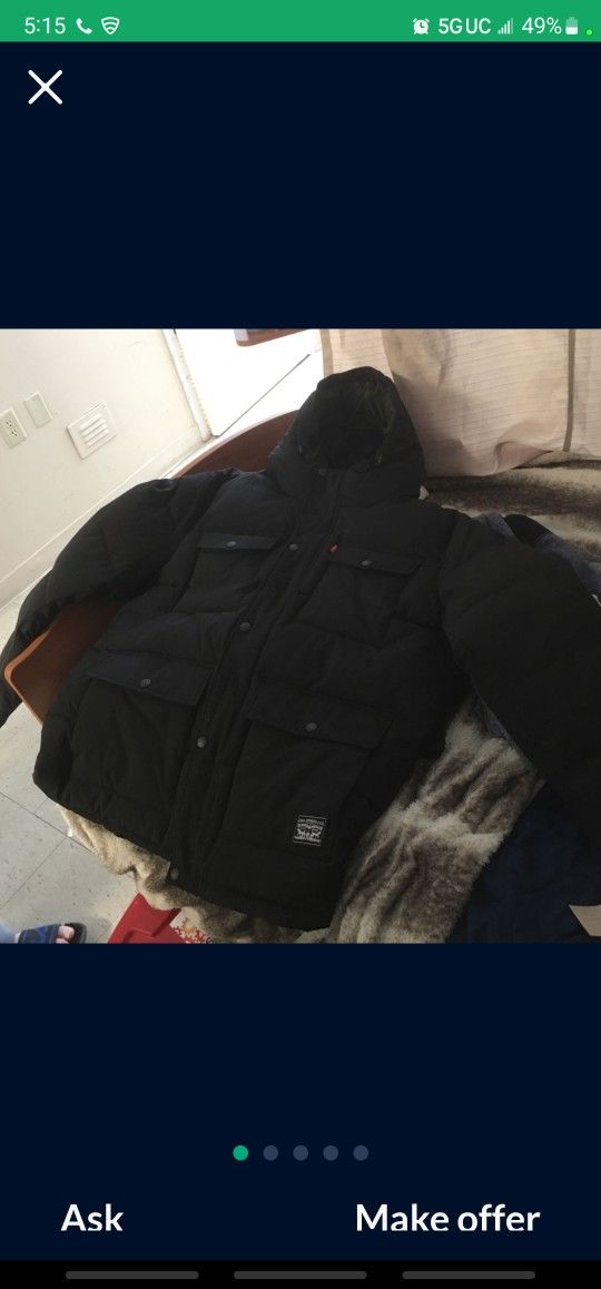 Levi's Ultra Loft Coat W Hoodie