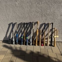 Selling Individual/Lot Message Me. Baseball Bats