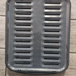 Broiler Pan Or 2 Large Football Trays