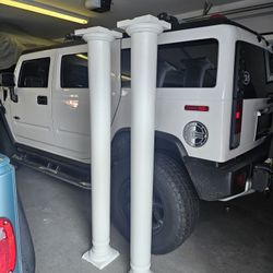 Fiberglass 6 Ft Decorative Columns