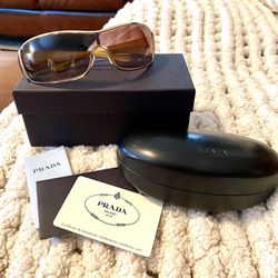 Vintage Prada Sunglasses with Case & Box