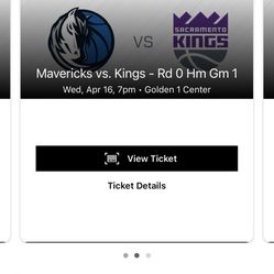 Kings vs Mavs (04/16/2025) 3 total