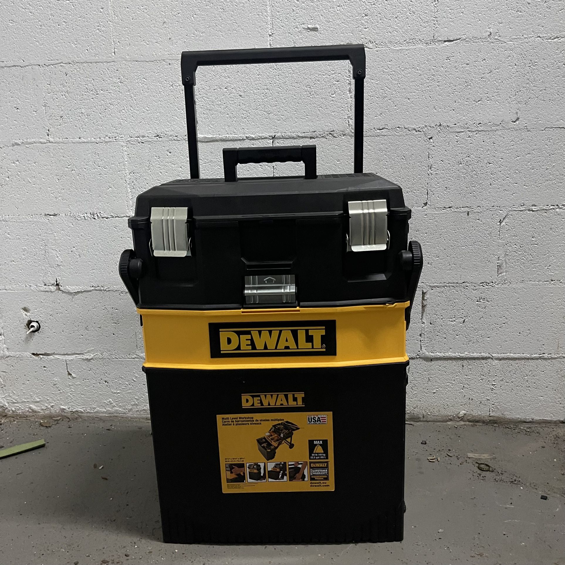 Dewalt Multi Level Workshop Tool Box