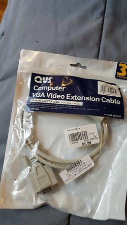 Monitor vga video cable