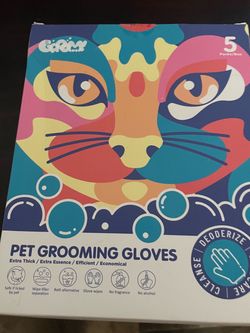 Pet grooming gloves (Cat,Dogs)