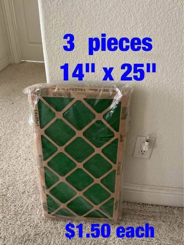 Furnace   filters   (NEW)  -  $1.50  each