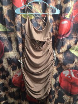 Beige Dress