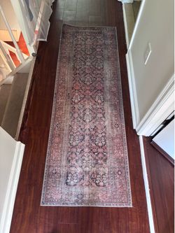Runner rug from World Market