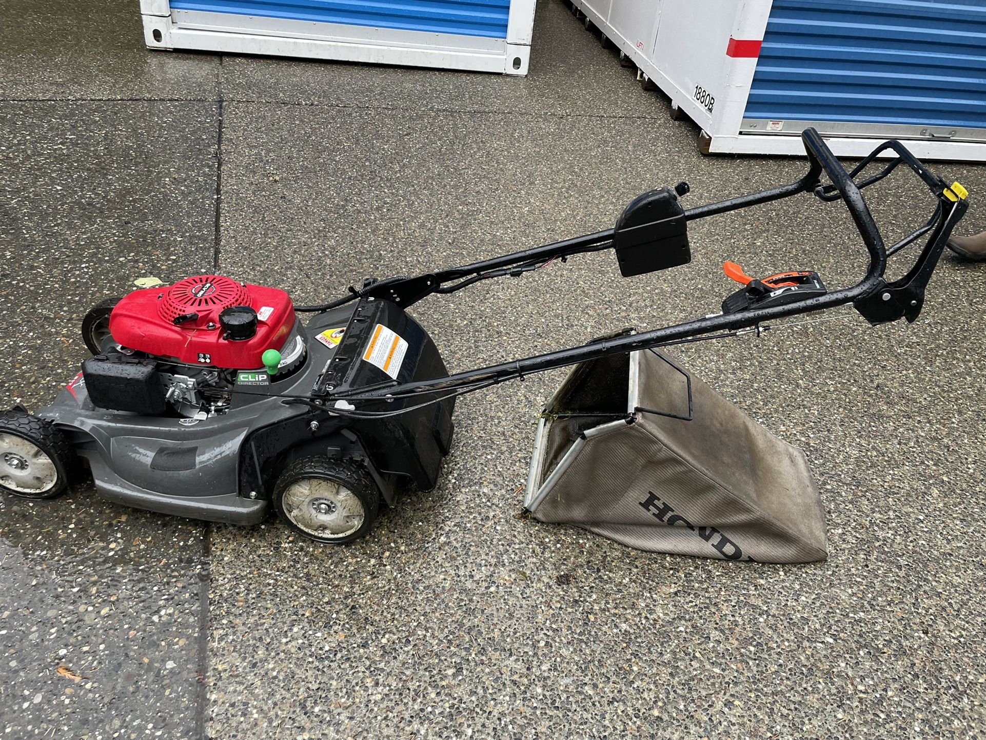 Honda Versamow Lawn Mower And Stihl Trimmer