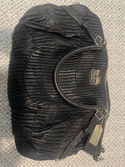 Beautiful navy blue Coach purse