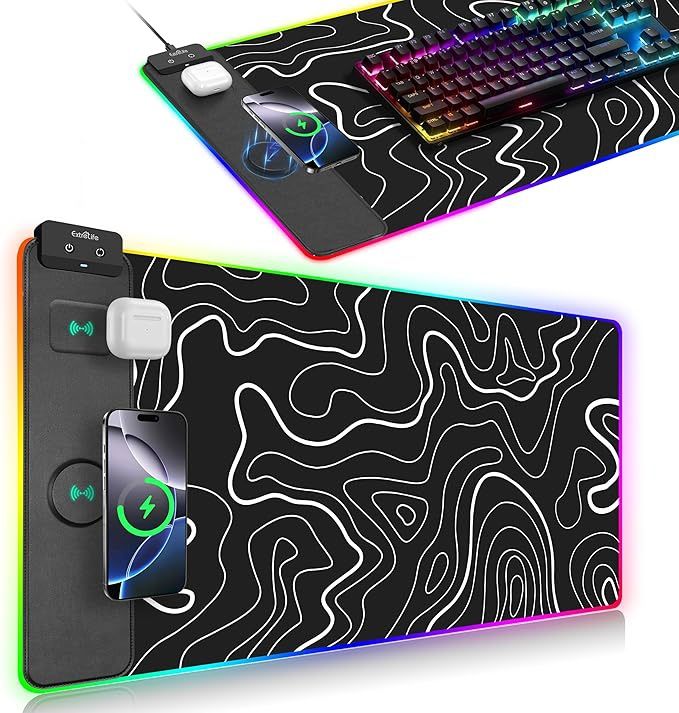 Wireless Charging Mouse Pad