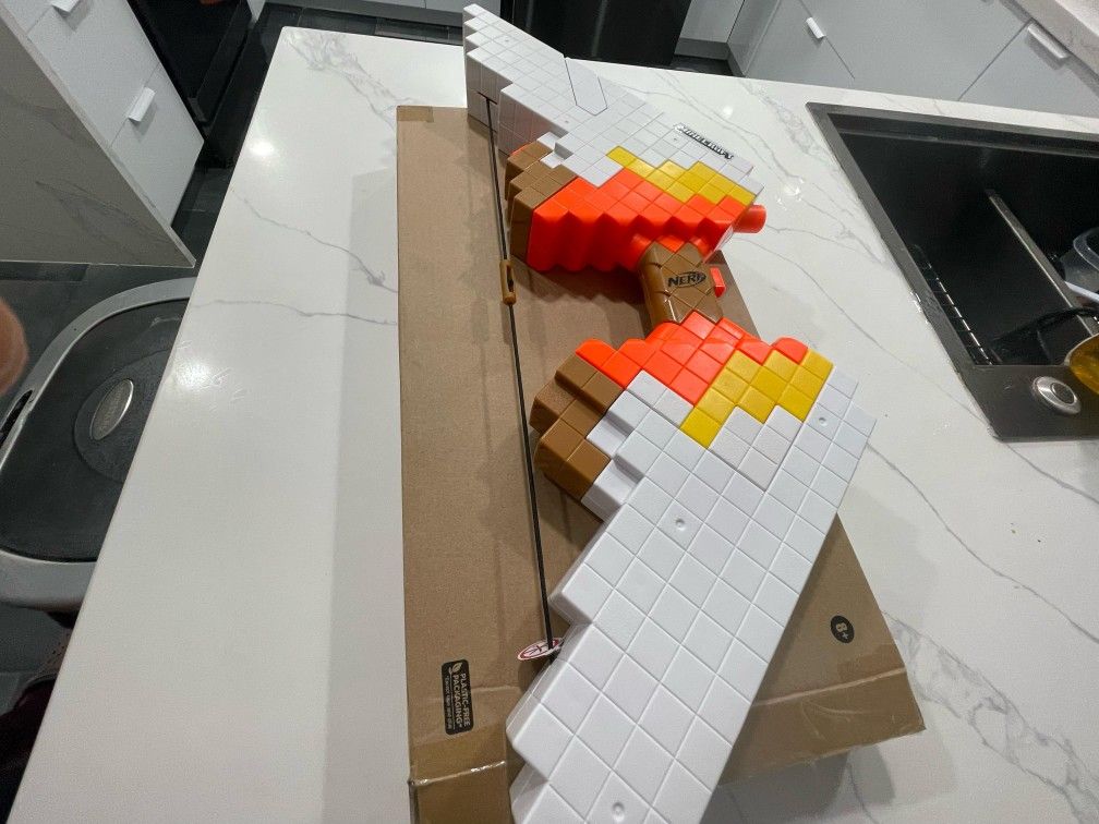 Minecraft Bow Nerf Gun