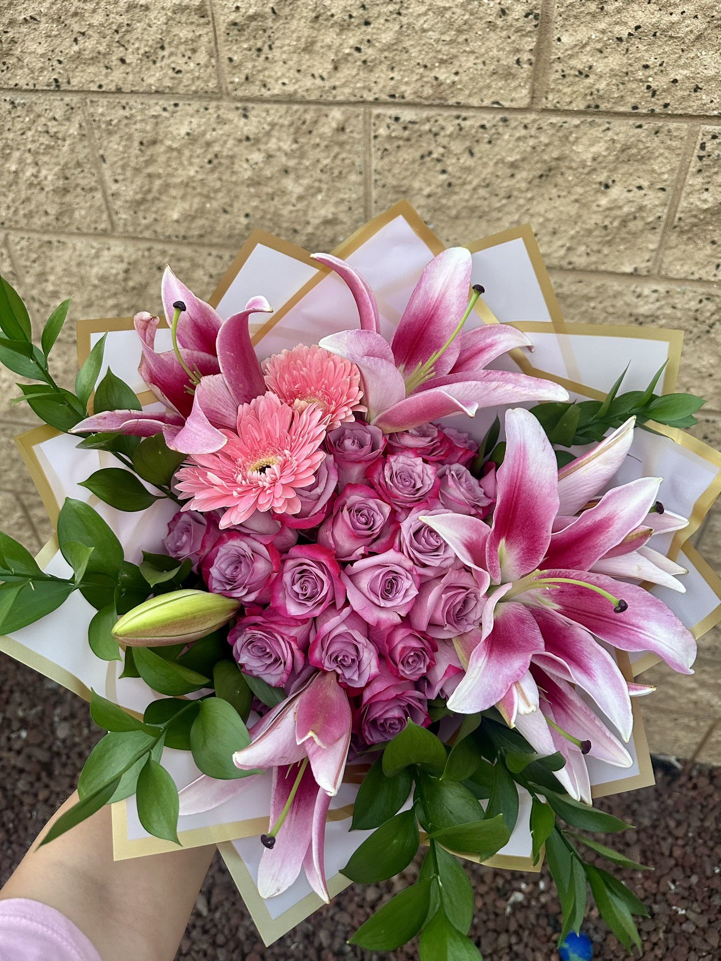 Flower bouquet 💐 (REAL FLOWERS)