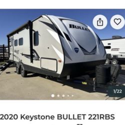 2020 Bullet ultra light kestone 221 RBS