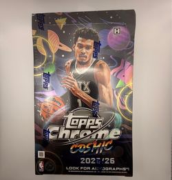 Topps 2025/26 Topps Chrome Cosmic NBA Basketball Sealed Hobby Box