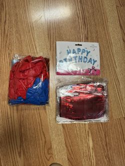 Spiderman Party Decorations