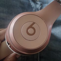 Pink Beats Headphones 