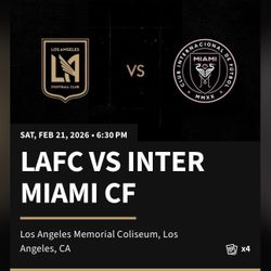 LAFC  Vs Inter  Miami 