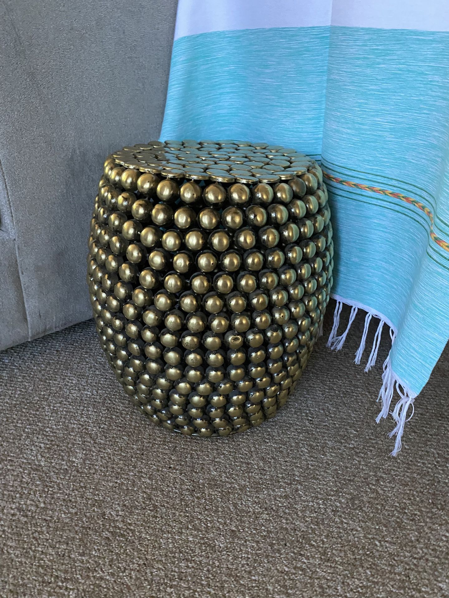 Brass Side Table