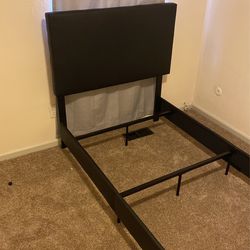 Leather Twin Size Frame
