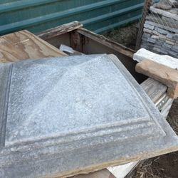 18x18 Stone Pier / Wall Caps — $25 Each (Negotiable for Bulk)
