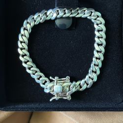 Handmade Miami Cuban Link Bracelet 