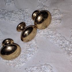 Vintage Brass Cabinet Knobs 