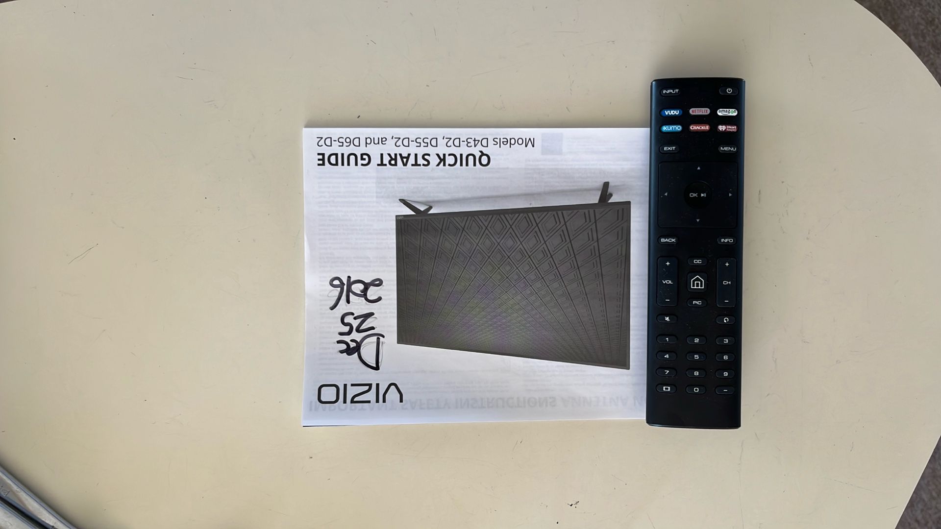 Vizio D43 TV (Smart Apps not supported anymore)