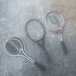 Tennis rackets 
