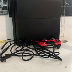 PS4 with Controller