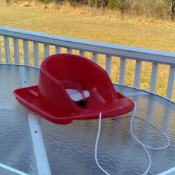 Flexible Flyer Molded Plastic 
Toddler Toboggan