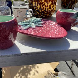 Strawberry Plate Set 
