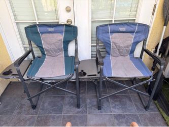 Timber Ridge Outdoor/Camping Chairs Set of 2