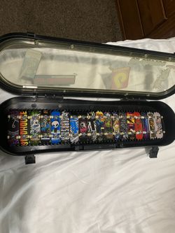 Tech Deck Skateboarding Colección 18 pzs And Case Open Never Used $220 