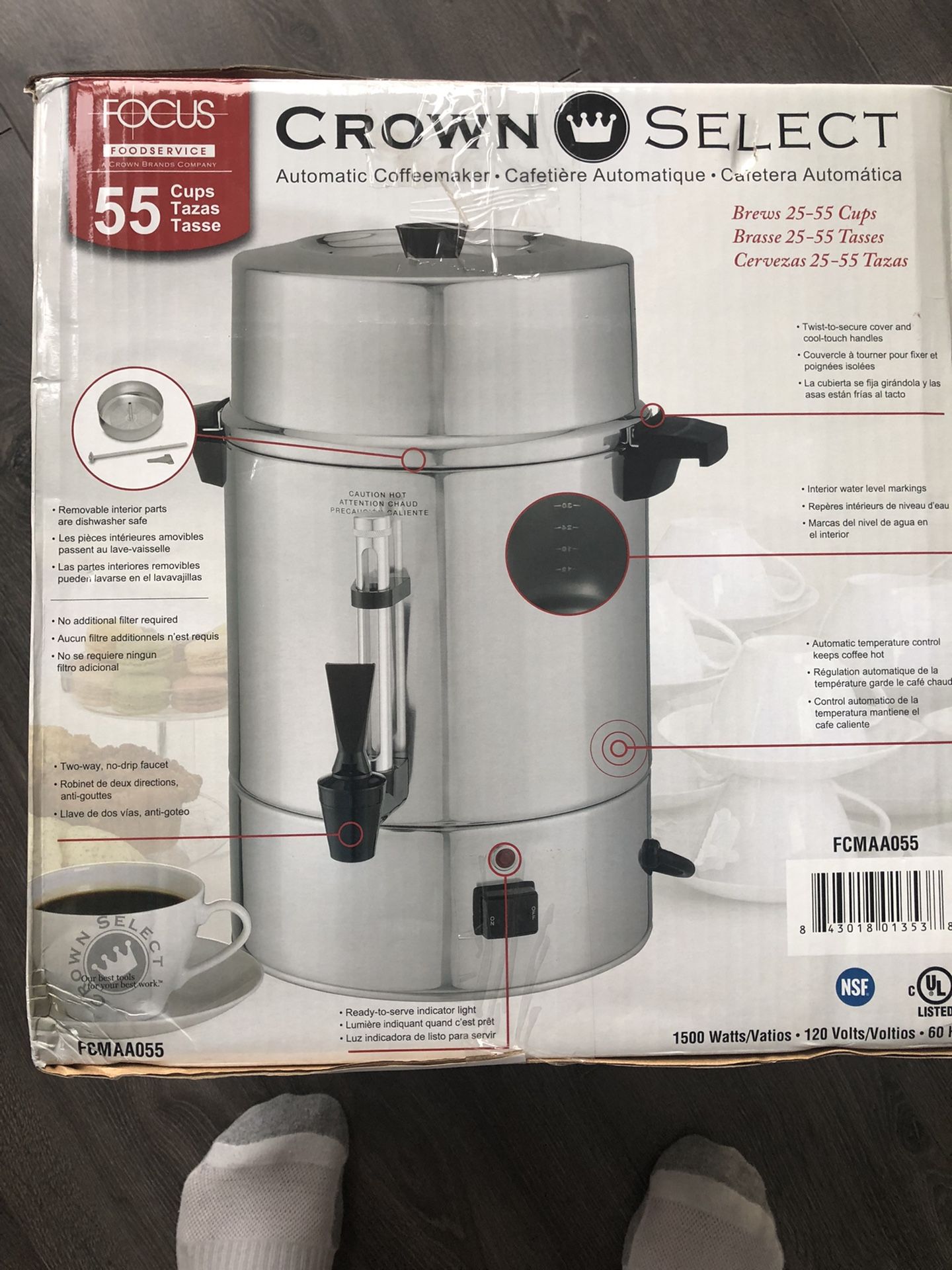 Coffee Maker Foodservice Quality Crown Select Automatic