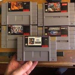 Snes Games  Super Nintendo Lion King Street Fighter Retro Games Robocop