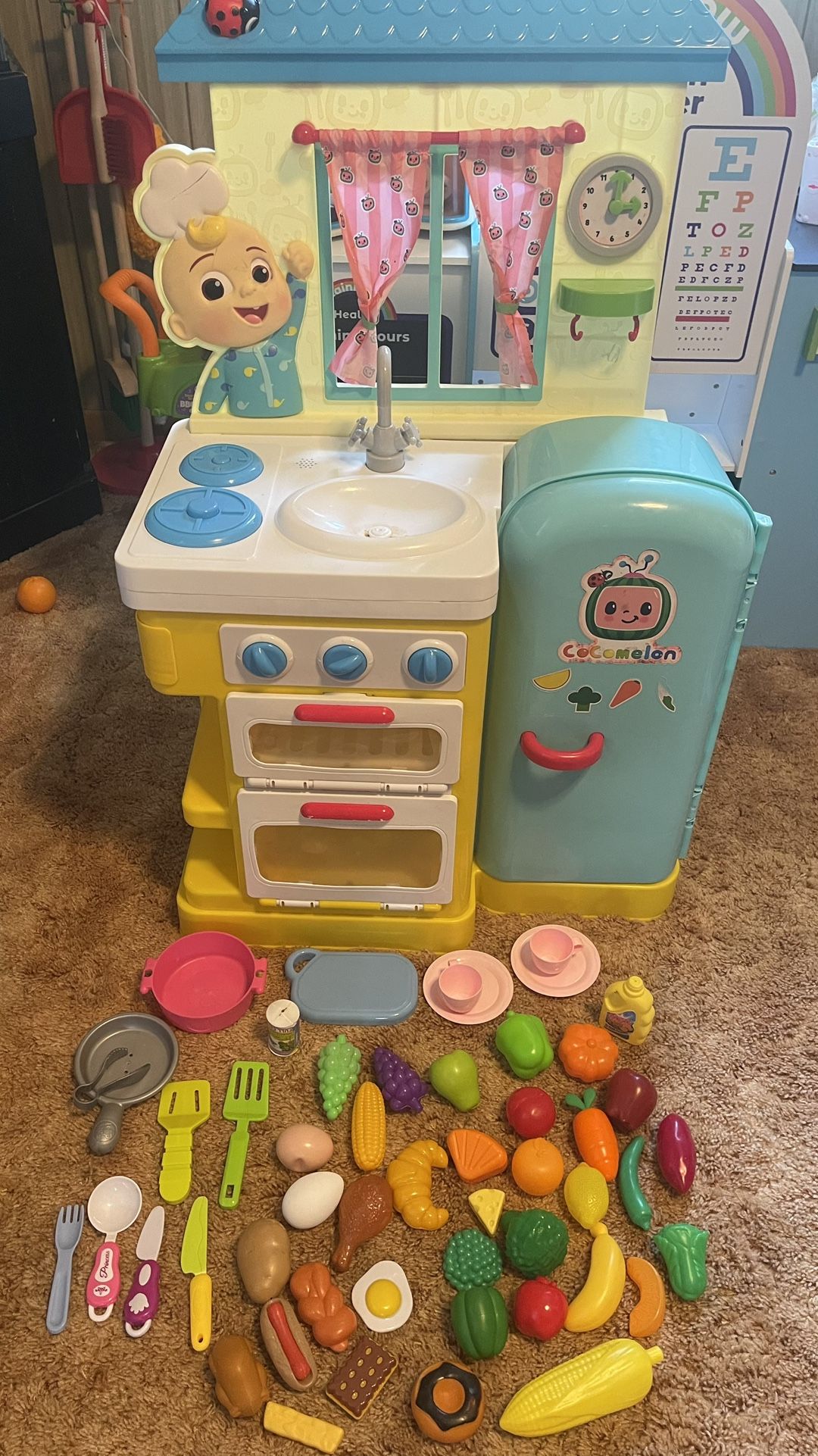 Coco melon Kitchen Light Up Sounds Toy With Play Food Set Check More Picture