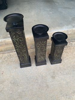 Candle Holders - Antique 