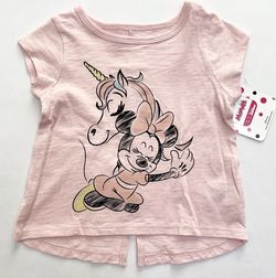 New Disney Baby Minnie Mouse T Shirt 18M (2available)