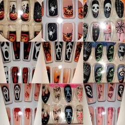 Halloween 24 Piece Press on Nails