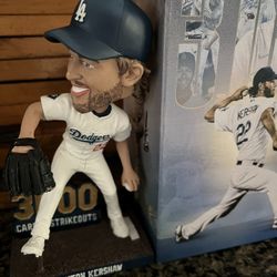 Clayton Kershaw 3000 Bobblehead