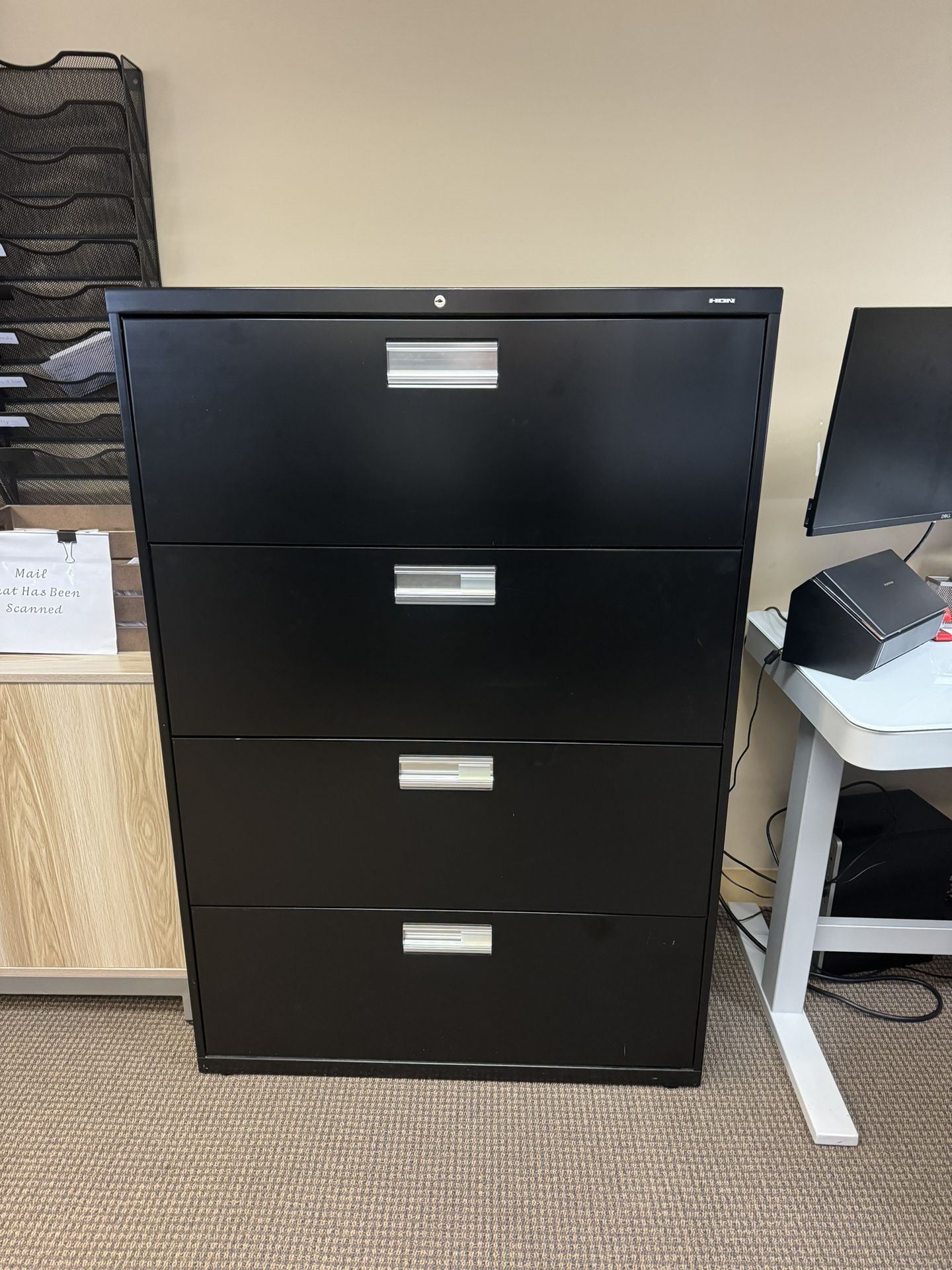 HON Lateral 4 Drawer File Cabinet
