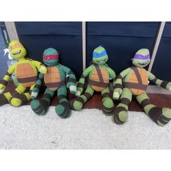 Teenage Mutant Ninja Turtle Stuffed Animal Toys for Kids