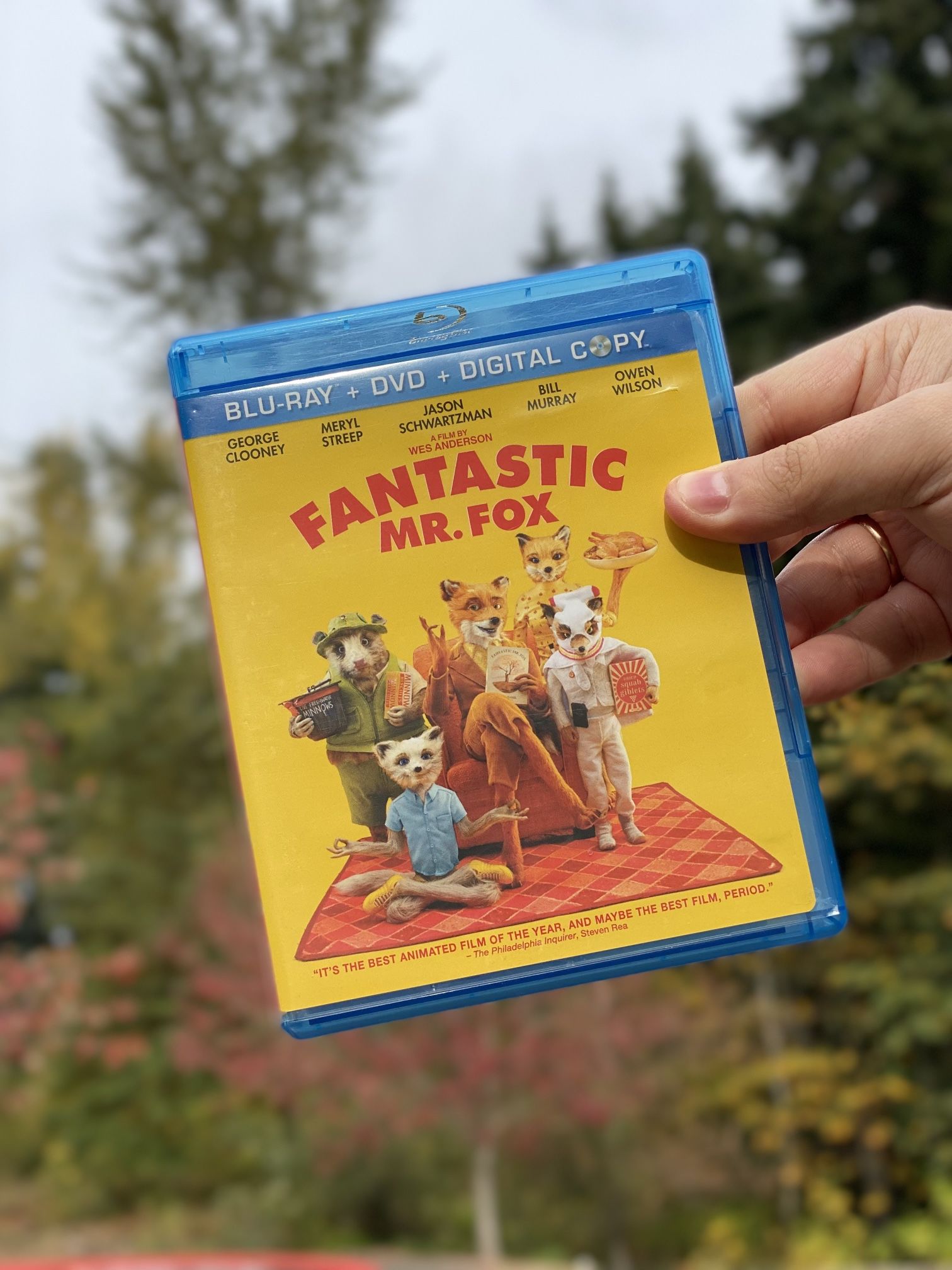 FANTASTIC MR. FOX (BluRay, Like New)