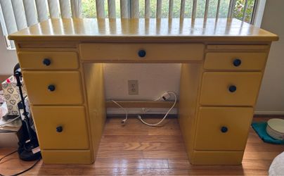 Yellow Desk